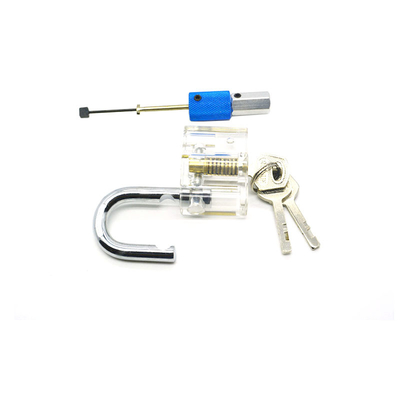 comprar Kit de bloqueio de cadeado de diamantes transparente combinação de equipamentos Fabricação em linha
