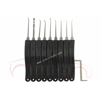 comprar Venda Quente KLOM 9 Peças Ferramenta de Seleção de Fechadura 9 Peças Avançadas Ferramentas de Fechadura Fabricação em linha