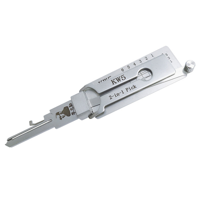 comprar Lishi Kw5 Lockpicks 6 Pin 2 em 1 Ferramenta Para Quikset Pick Lock Tools Fabricação em linha