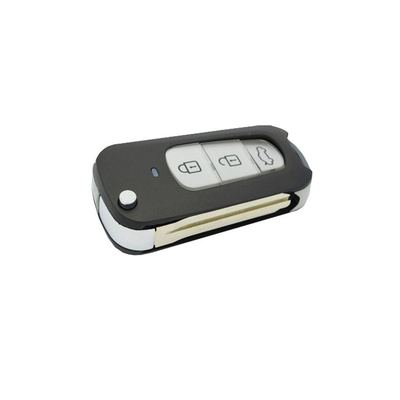 comprar Toyota Camry porta-chaves de 3 botões dobrável chave remota de carapaça porta-chave flip para T-oyota Highlander Camry online manufacture