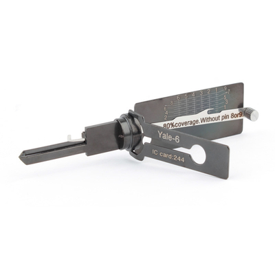 comprar treinamento ferramentas de serralheiro kit Lishi Ferramentas Yale-5 Yale-6 cisa-5 lock picking 2-IN-1 Pick online manufacture