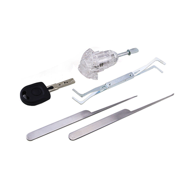 comprar Fechadura Construtor de fechaduras Conjunto de fechadura de carros transparente Para VW HU66 Com 3 fechadores online manufacture
