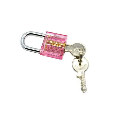 comprar Mini-versão Transparente Rosa Prática Bloqueio Ferramentas de serralheiro Fabricação em linha