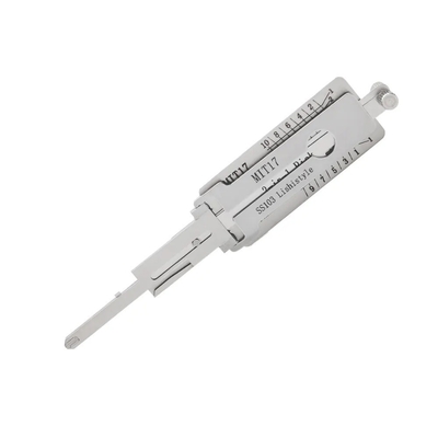 comprar Car Lishi Tool MIT17-10cuts SS103 2 em 1 Ferramentas de Serralheiro Lishi Para Mitsubishi Porta Lock Opener Fabricação em linha