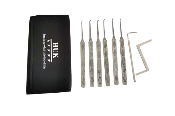 comprar Ferramentas de Chaveiro 6 peças de Kit de Gancho Único Conveniente em Aço Inoxidável para Abrir Fechaduras Fabricação em linha