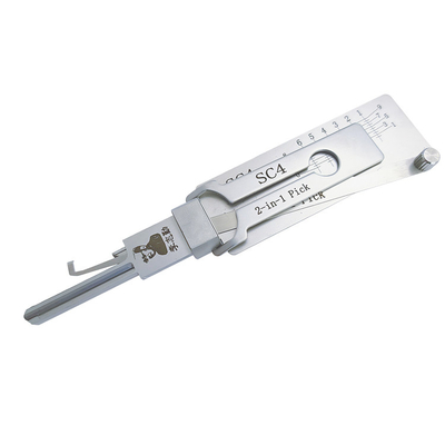 Lishi Sc4 Lock Pick Para Schl Ferramentas de aço inoxidável Lock Picking Lishi 2 In1 Picks