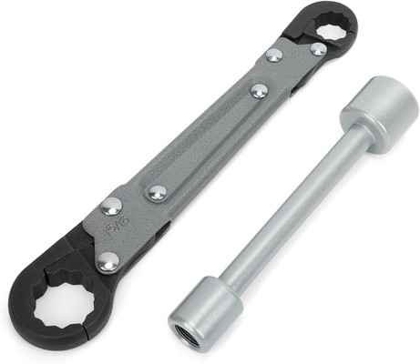 Precision Angle Valve Wrench Set Anti-slip Handle, Operação precisa, Adequado para Instalação Rápida de Lavatórios de Cozinha