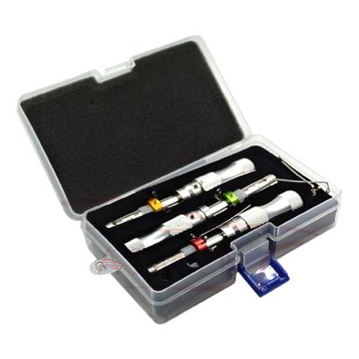 Kit de Abertura Rápida para Fechadura Tubular Flor de Ameixa da Coreia do Sul 3 Conjuntos Vermelho Unidades de Venda Item Único