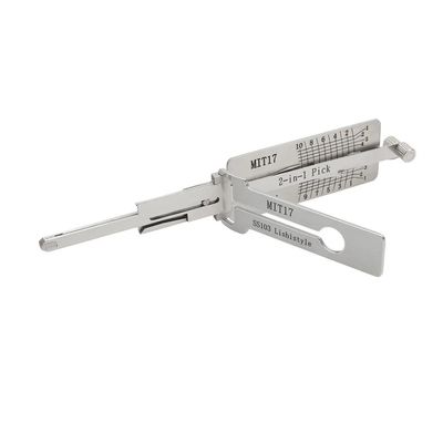 Ferramentas de fechador Lishi MIT17-10cuts SS103 2 em 1 Para Mitsubishi Portão Lock Opener