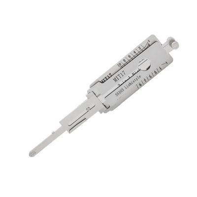 Car Lishi Tool MIT17-10cuts SS103 2 em 1 Ferramentas de Serralheiro Lishi Para Mitsubishi Porta Lock Opener